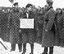 Казнь партизанки